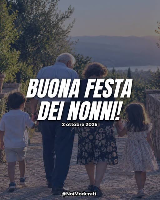 Buona festa dei nonni