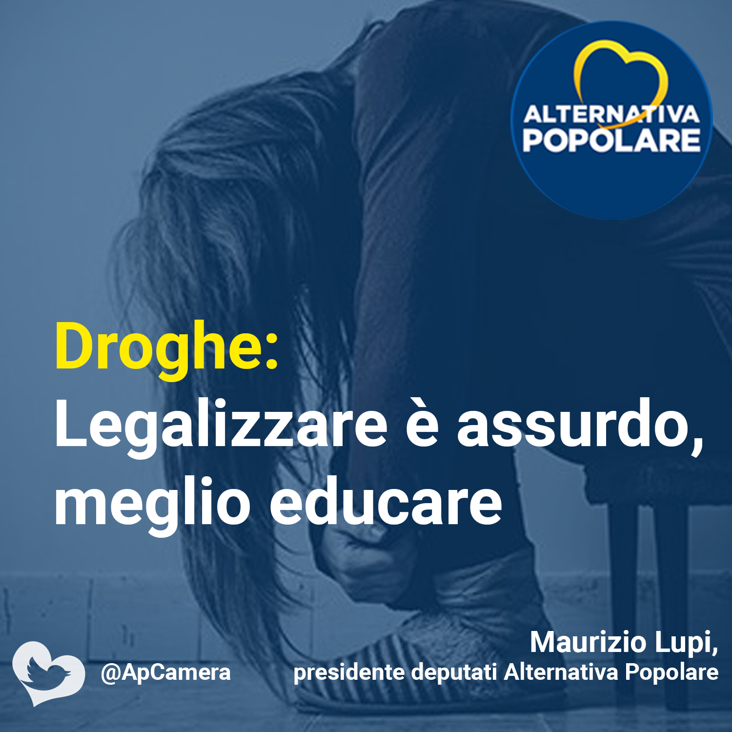 Droghe: Legalizzare è assurdo, meglio educare