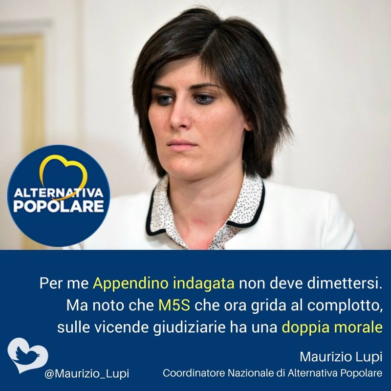  Non chiederemo le dimissione della Appendino, ma governi bene la città.