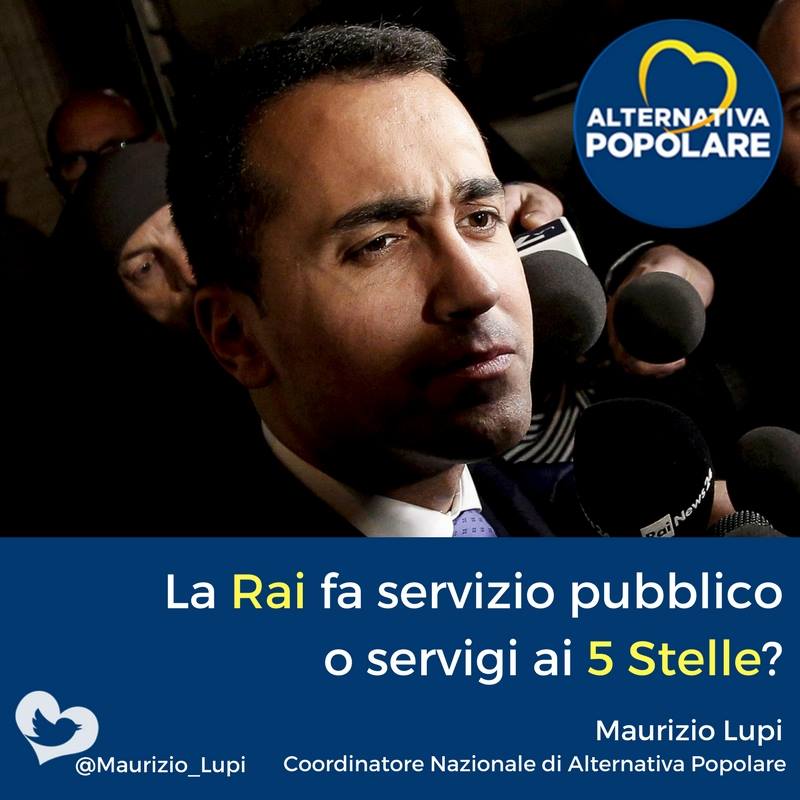  La Rai fa servizio pubblico o servigi ai 5 Stelle?