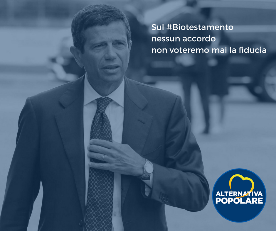  Sul #Biotestamento nessun accordo tacito:  non voteremo mai una fiducia e se non cambierà il testo voteremo no.