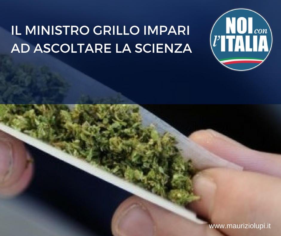  Il Ministro Grillo impari ad ascoltare la scienza.