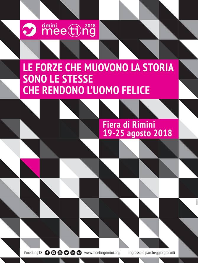 39^ Meeting Rimini: “Le forze che cambiano la storia sono le stesse che rendono l’uomo felice”.