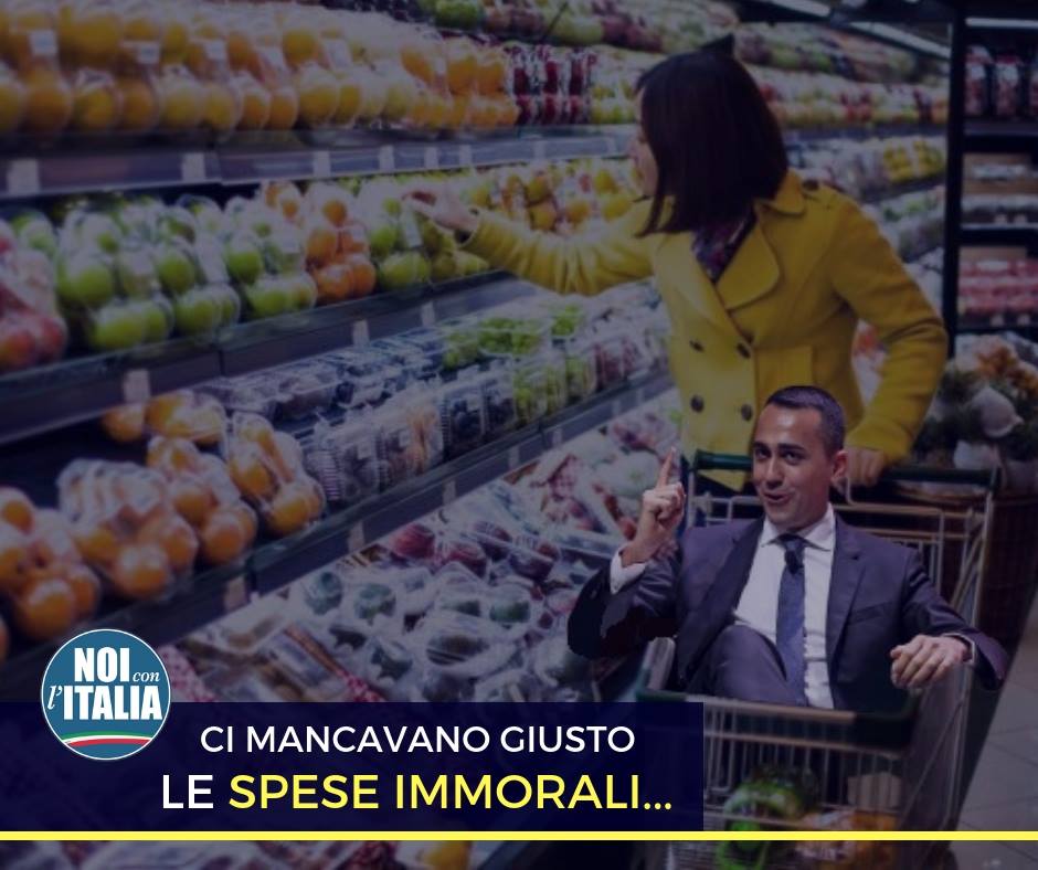  Ma Di Maio ai cittadini che ne sono privi vuole dare un reddito o una tessera annonaria? Adesso se ne esce con le spese immorali…