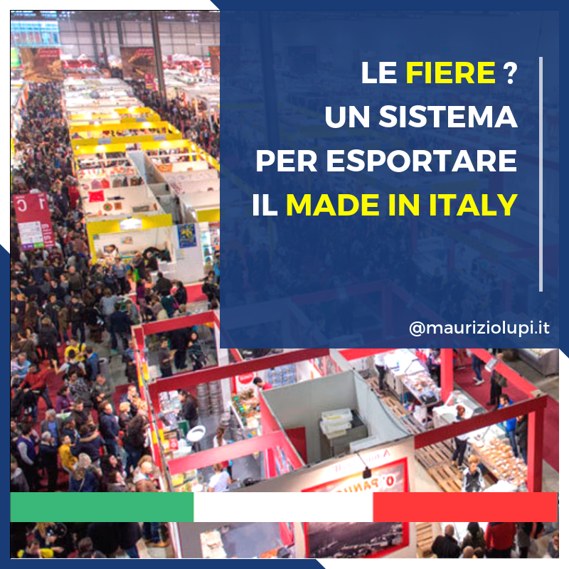 Lupi: «Le Fiere? Un sistema per esportare il Made in Italy»