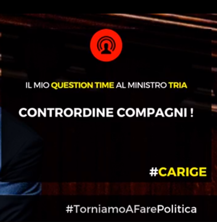 Carige: CONTRORDINE COMPAGNI!