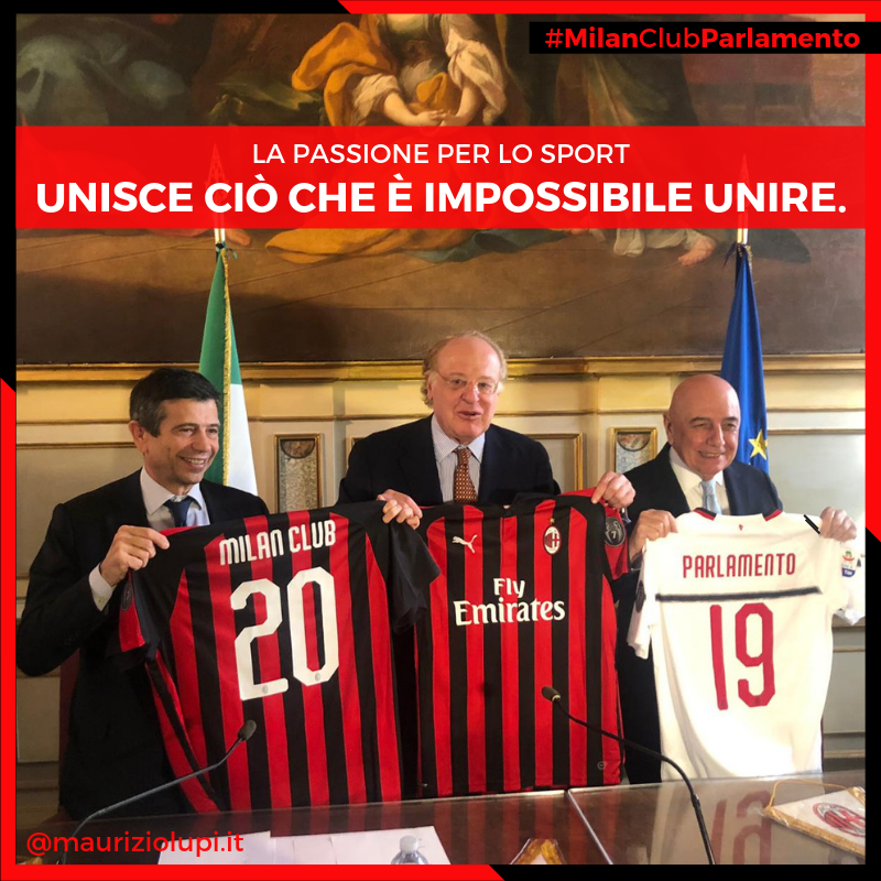  Nasce il Milan Club Parlamento