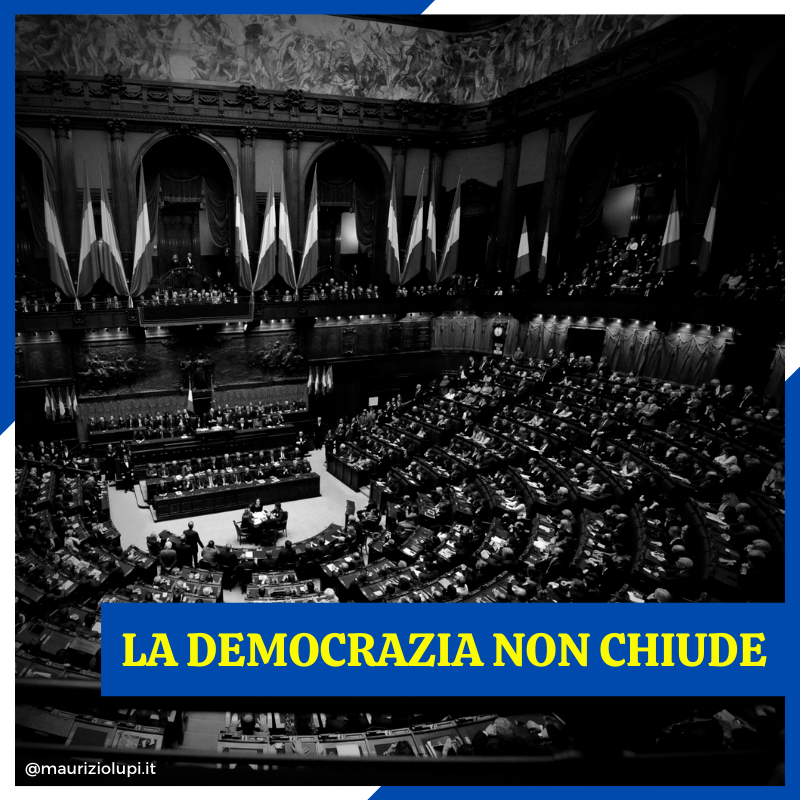 Lettera al Foglio: La democrazia non chiude