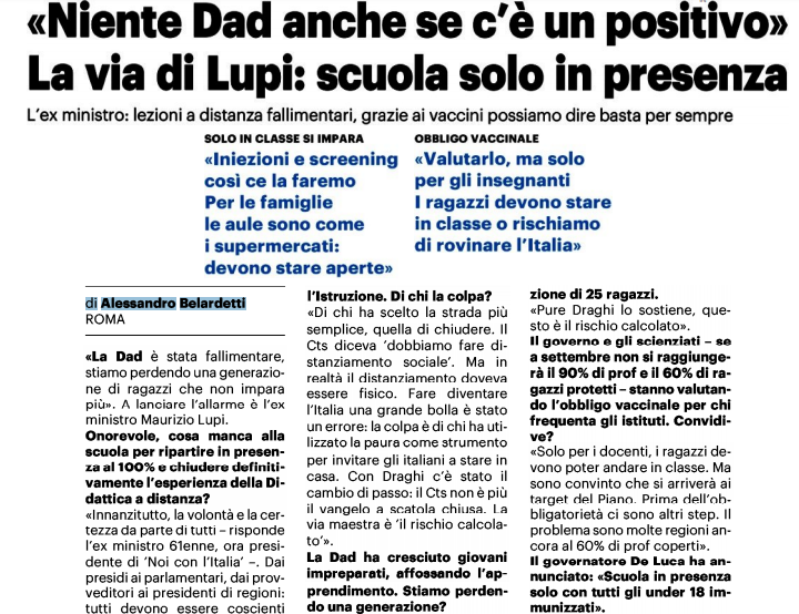 QN: NIENTE DAD CON UN POSITIVO