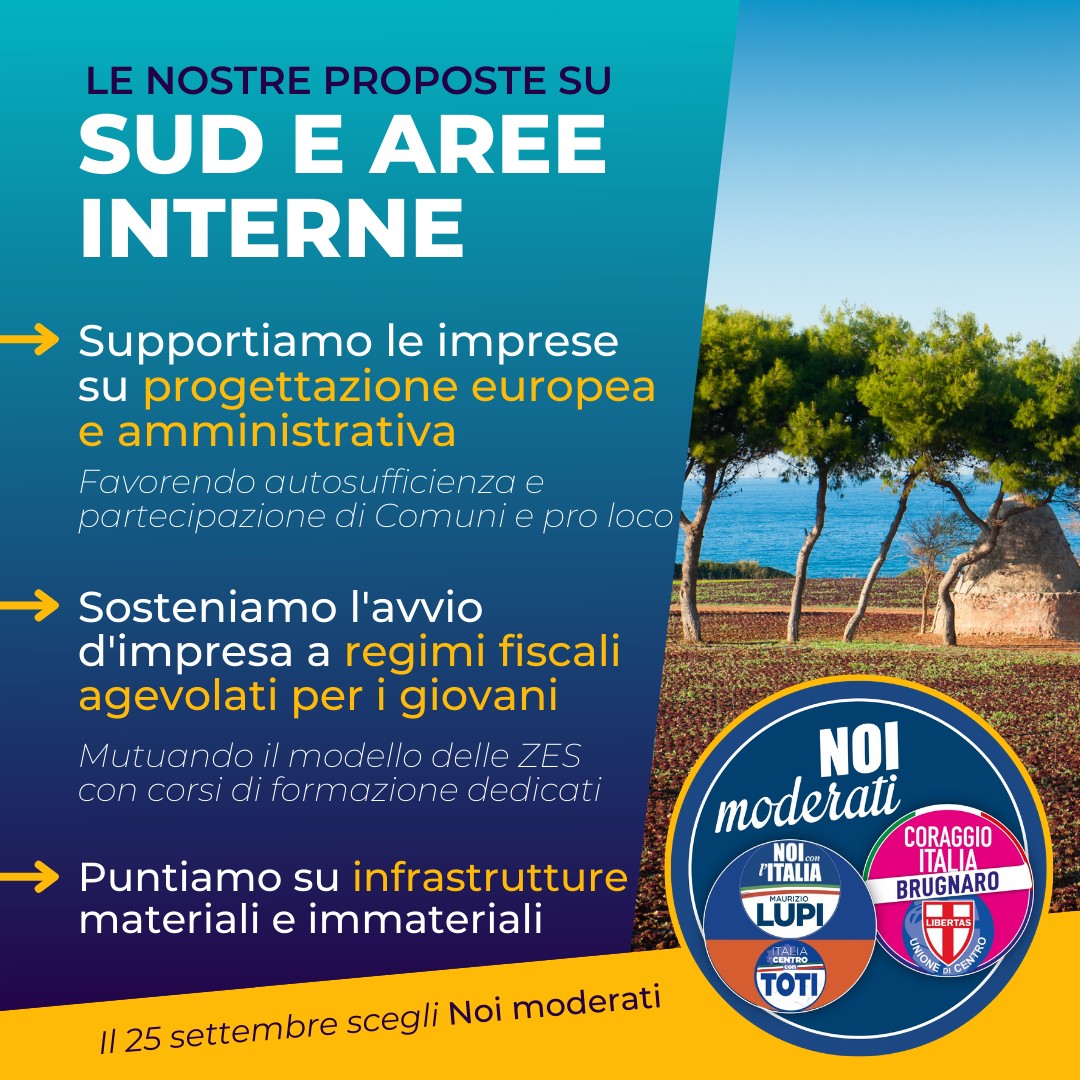  LE NOSTRE PROPOSTE SU SUD E AREE INTERNE