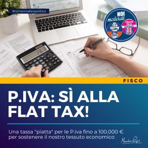 SÌ ALLA FLAT TAX!