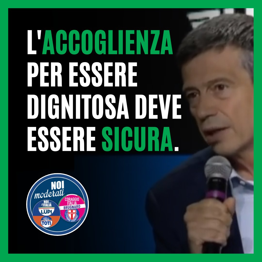 L’ACCOGLIENZA PER ESSERE DIGNITOSA DEVE ESSERE SICURA