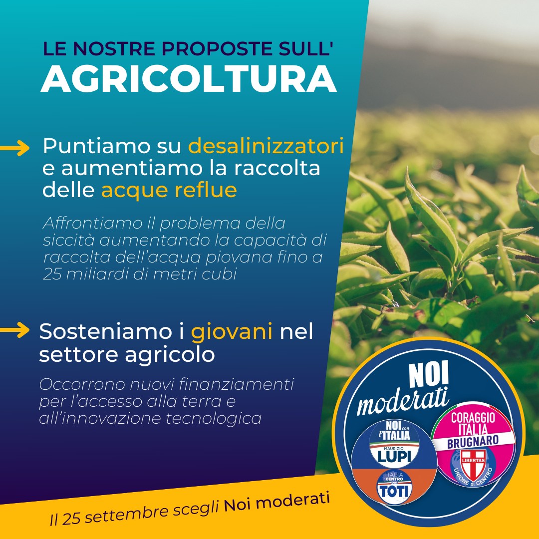  LE NOSTRE PROPOSTE SULL’AGRICOLTURA