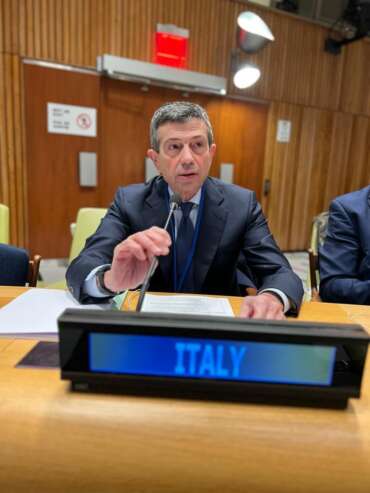 Lupi – Acqua: le 6 proposte dell’Italia che ho portato all’ONU