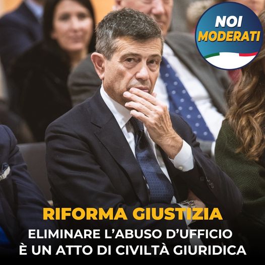  Lupi, Riforma della Giustizia : «eliminare l’abuso d’ufficio è un atto di civiltà giuridica»