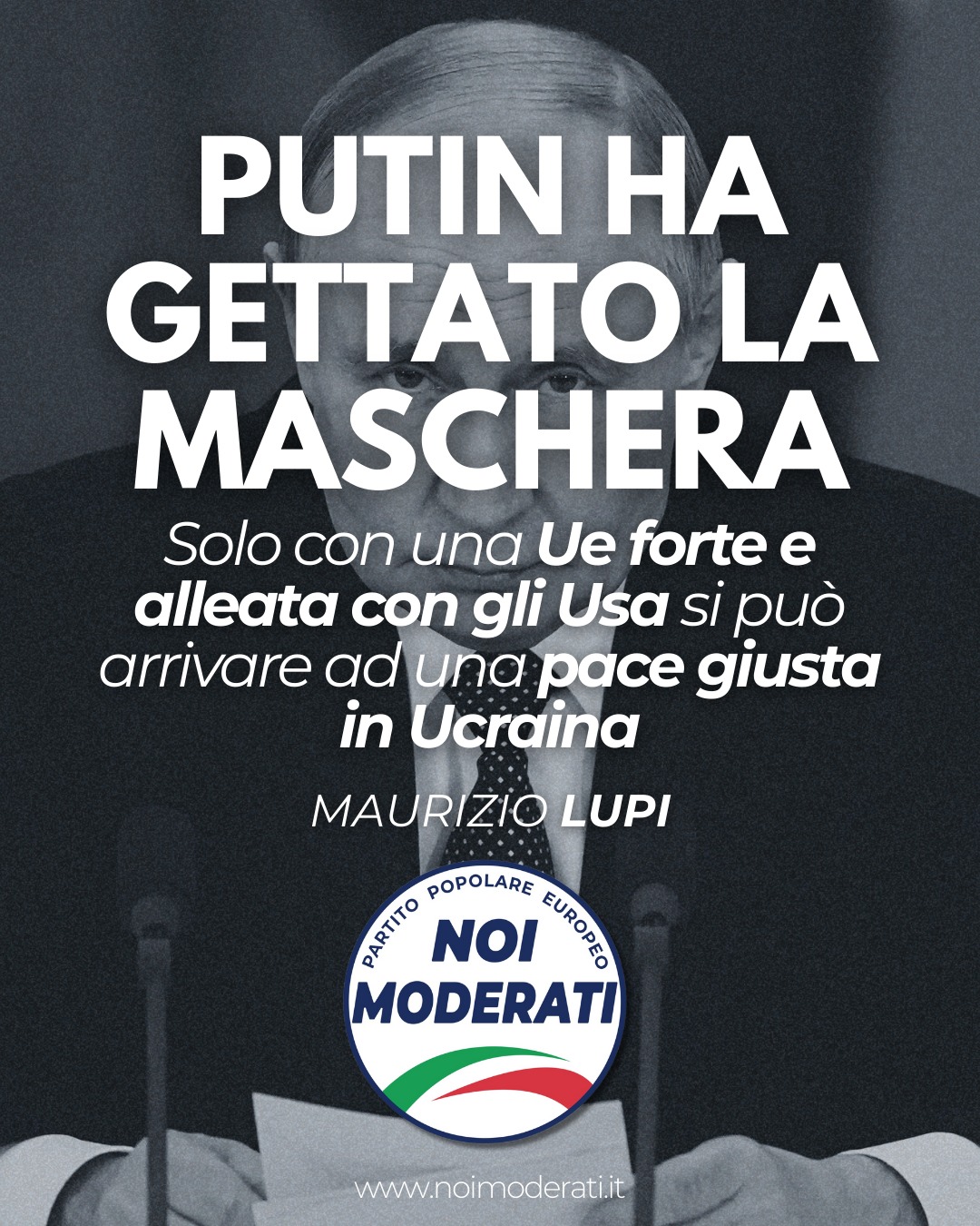  LUPI: “PUTIN HA GETTATO LA MASCHERA”