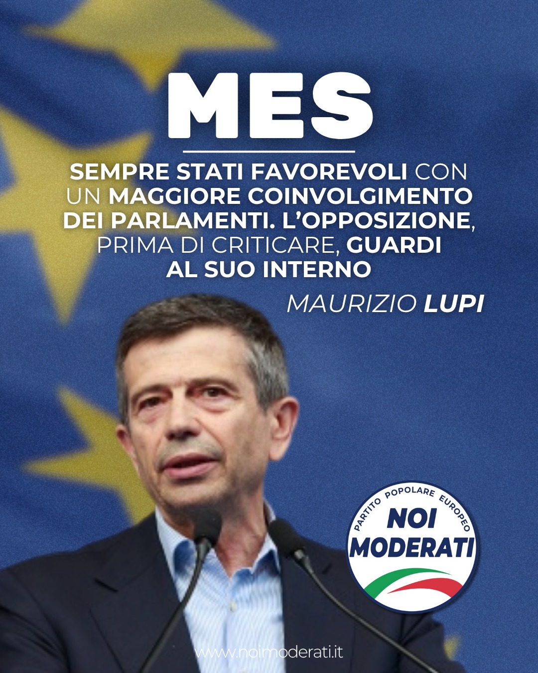 Lupi, MES: “sempre stati favorevoli con un maggiore coinvolgimento dei parlamenti”