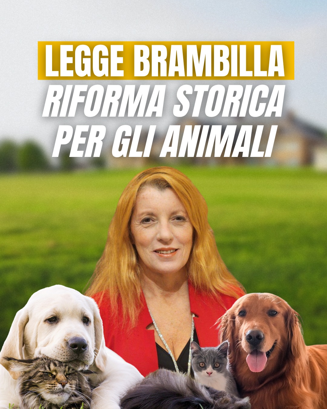 RIFORMA BRAMBILLA LEGGE STORICA PER GLI ANIMALI