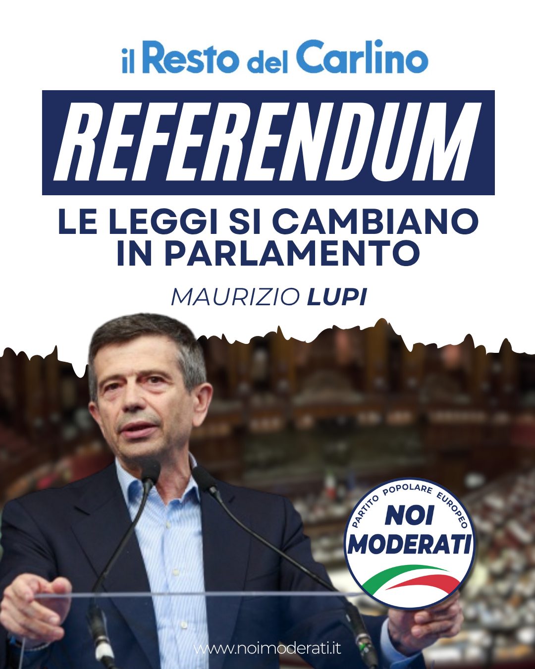  Lupi, Referendum: “le leggi si cambiano in Parlamento”