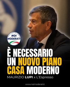 Lupi, L'Espresso: "serve un nuovo piano casa moderno"